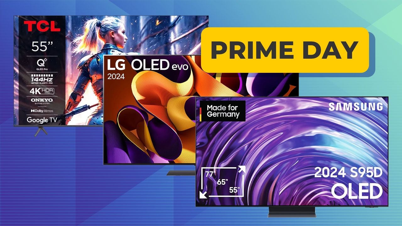 4K-Smart-TVs am Prime Day 2024: Diese OLEDs, QLEDs und Budget-TVs könnten sich bei Amazon richtig lohnen