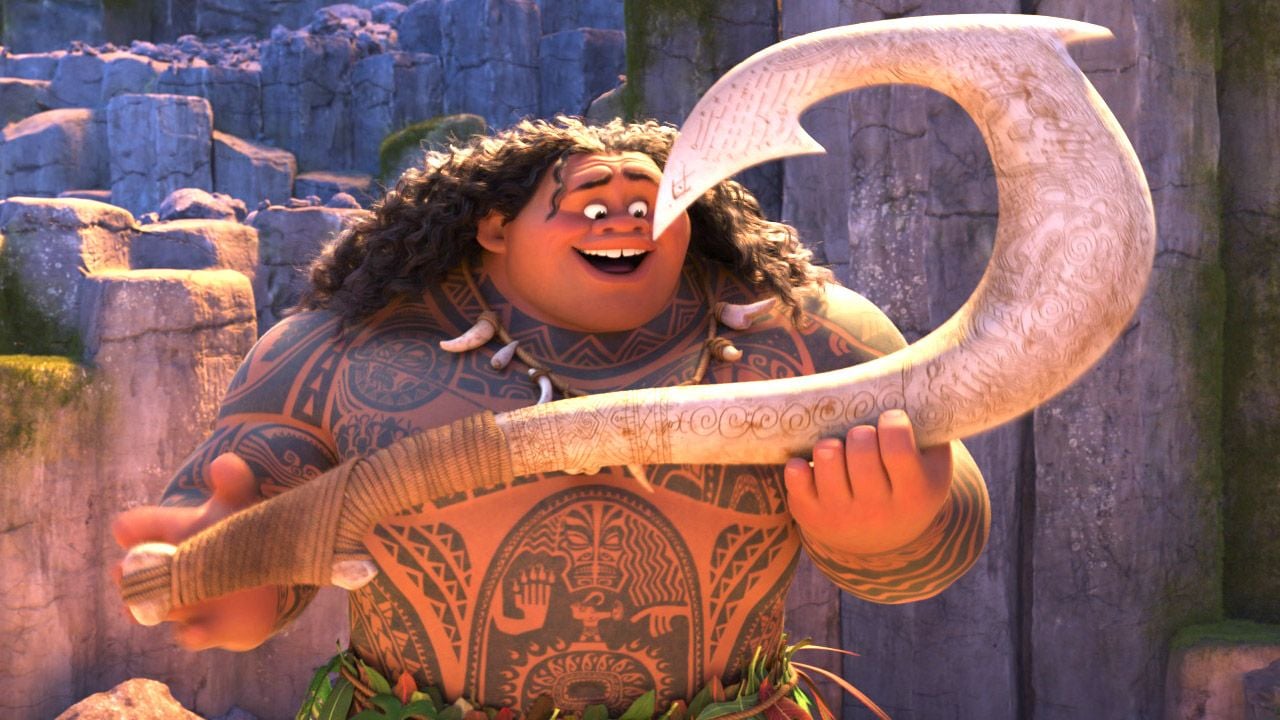 Nach "Vaiana 2" kommt die Disney-Realverfilmung: So sieht Dwayne Johnson als extra-muskulöser Halbgott Maui aus