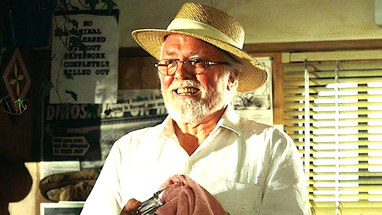 Gleich zu Beginn von "Jurassic Park" zeigt dieses geniale Detail, dass John Hammond nicht weiß, was er tut!