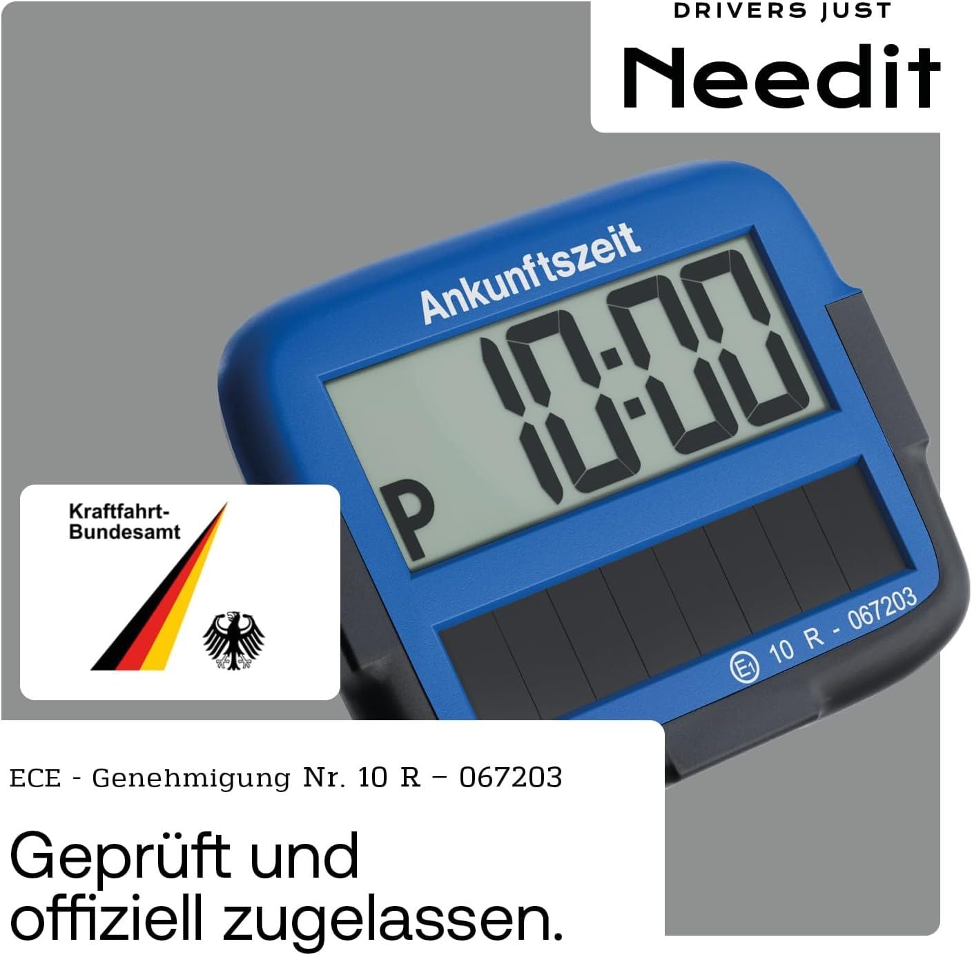 Die Parkscheibe ist in Deutschland offiziell zugelassen.