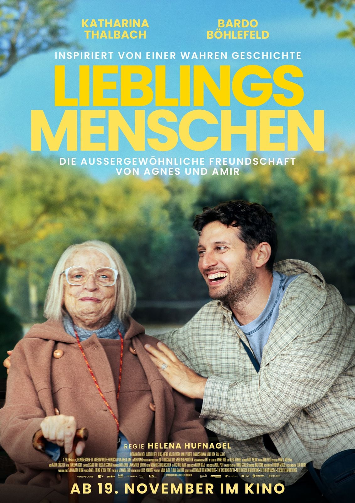 Filmplakat zu Lieblingsmenschen - Die außergewöhnliche Freundschaft von Agnes und Amir