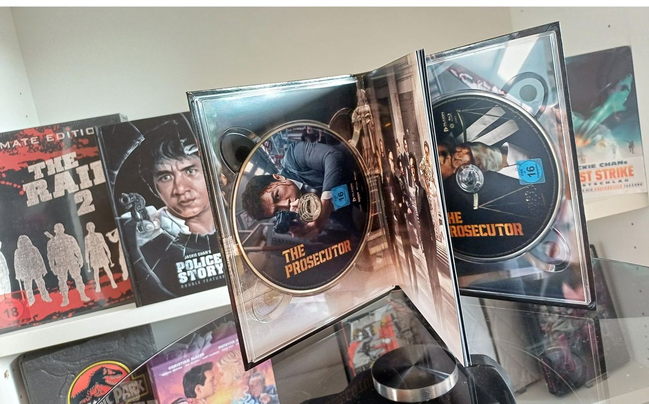 Zwischen Blu-ray & 4K-Blu-ray gibt's standesgemäß das Mediabook-Booklet.