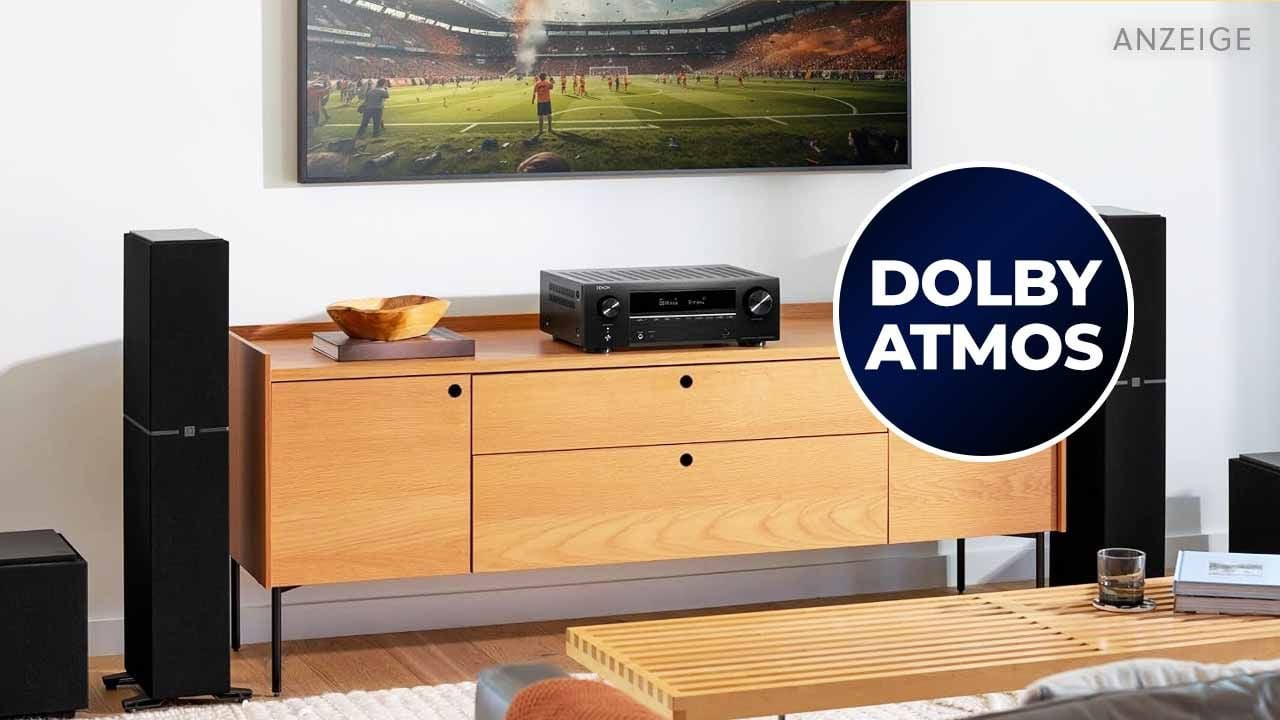 8K, 105 Watt pro Kanal & einfach atemberaubender Klang: Dieser Denon HiFi-AV-Receiver ist jetzt endlich wieder günstig!