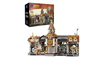 Pantasy Steampunk-Bahnhof