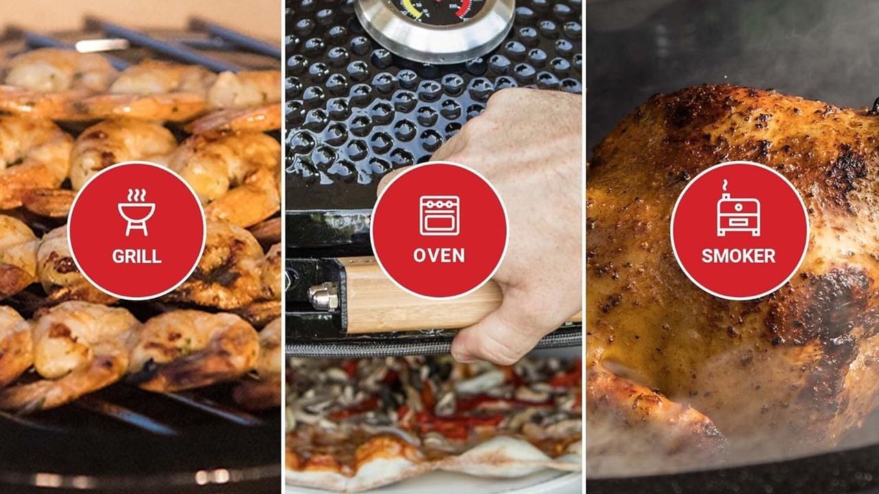 Grill, Räucherofen oder Backofen in einem: Ein Kamado ist ein Qualitätsprodukt auf Lebenszeit. 