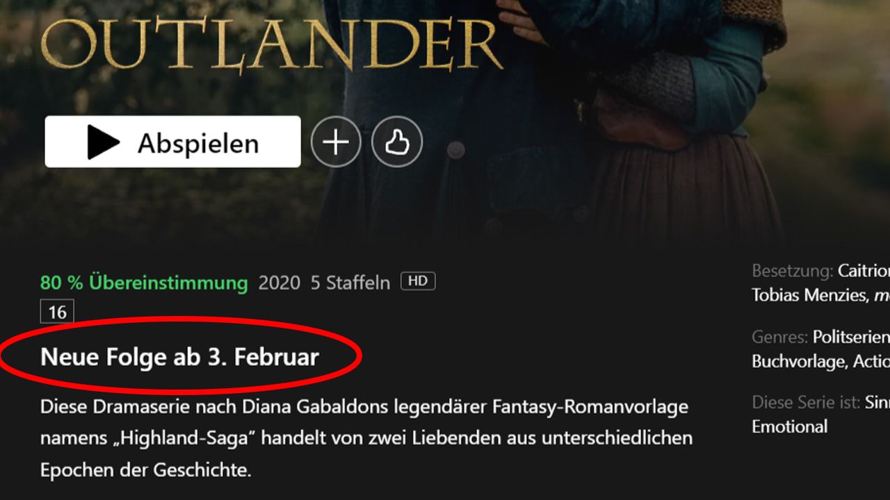 It’s about time! It is finally clear when the sixth season of ‘Outlander’ will come to Netflix It’s about time! It is finally clear when the sixth season of ‘Outlander’ will come to Netflix