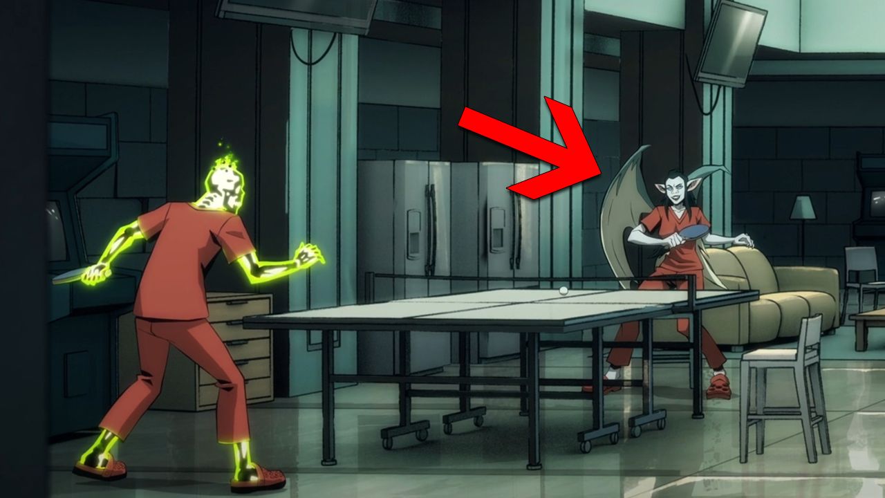 Nosferata (rechts) am Ende der ersten Staffel 