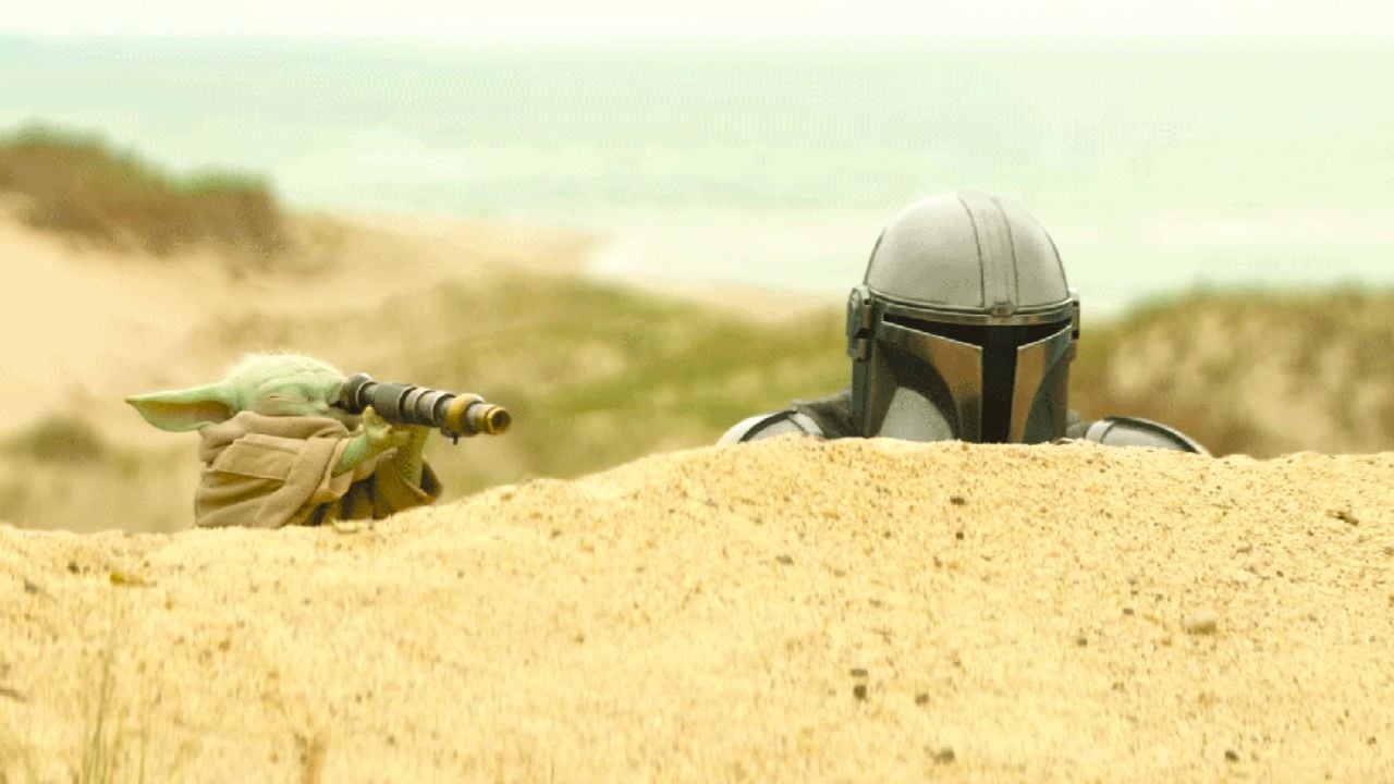 Auf der Suche nach imperialen Hinterbliebenen sind der Mandalorianer (Pedro Pascal) und Grogu ein unschlagbares Team.