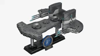 BlueBrixx "Stargate" Asgardschiff Beliksner