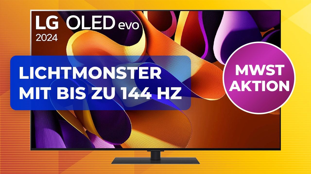 55 Zoll OLED-Lichtmonster zum Schnäppchenpreis: Der LG OLED G4 mit Doppel-Rabatt ist der wohl beste 4K-TV der Welt
