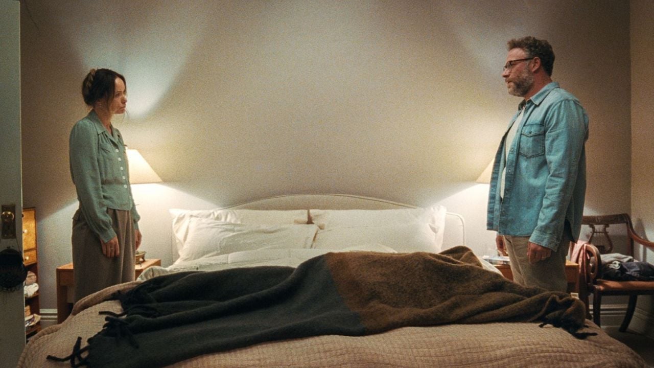 Angela (Olivia Wilde) und Joe (Seth Rogen) haben sich in den vergangenen Jahren immer weiter auseinandergelebt.