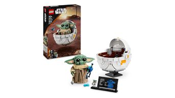 LEGO "Star Wars" Grogu mit Repulsorwiege