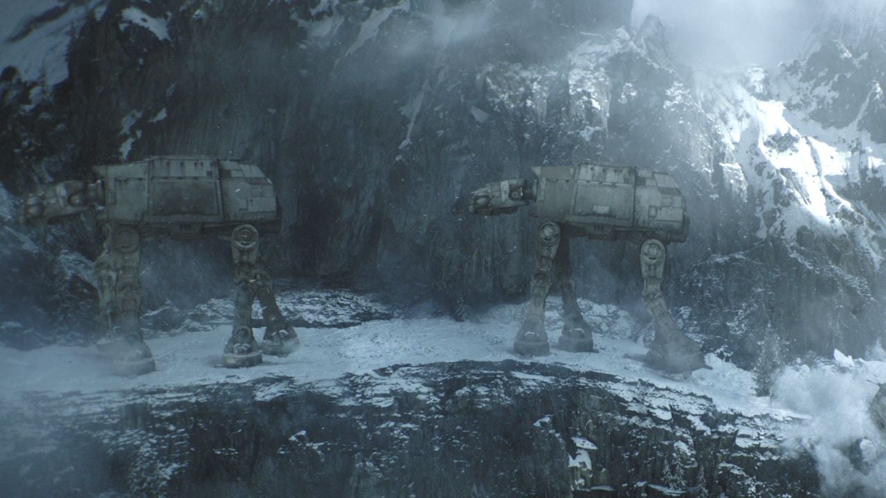 Die Auftaktminuten zeigen, wie der Mandalorianer es auf einem Eisplaneten mit der kompletten Besatzung eines Walkers aufnimmt.