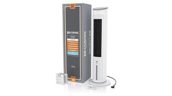 Turmventilator mit Wasserkühlung und Aromafach