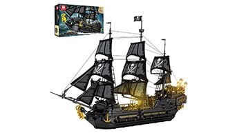 Reobrix 66036 Black Pearl Piratenschiff