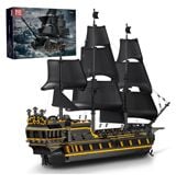 Black Pearl aus über 5.000 Teilen