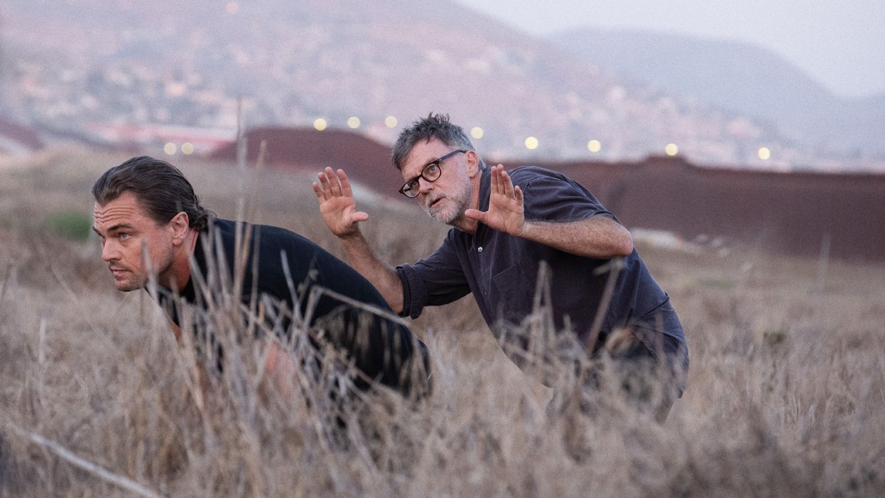 Paul Thomas Anderson beim Dreh - viel entsteht erst am Set!