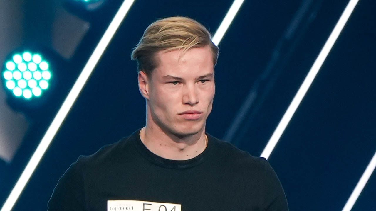 Matthias hatte einen ungewöhnlichen, strengen Look, der gut ankam.