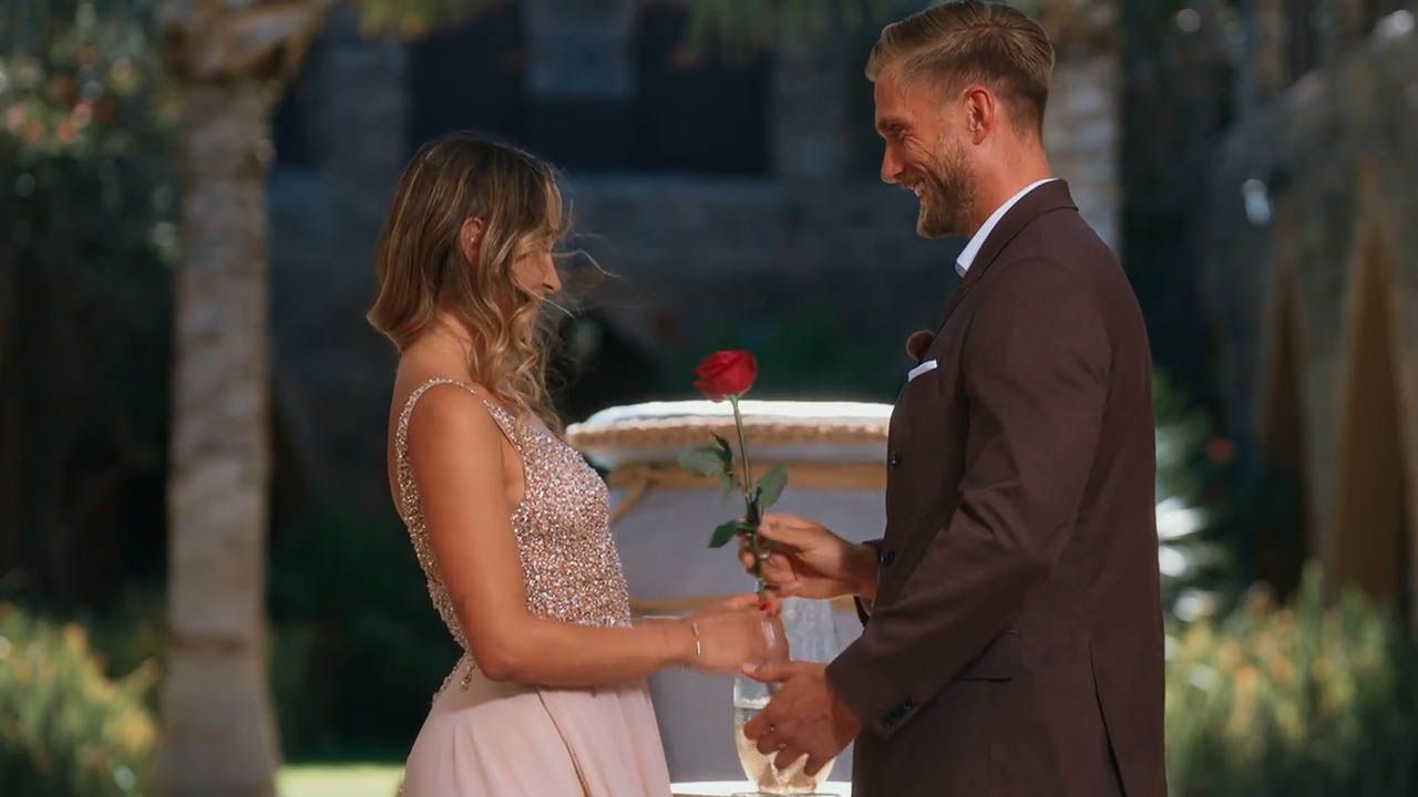 Nadja und Sebastian bei der finalen Nacht der Rosen