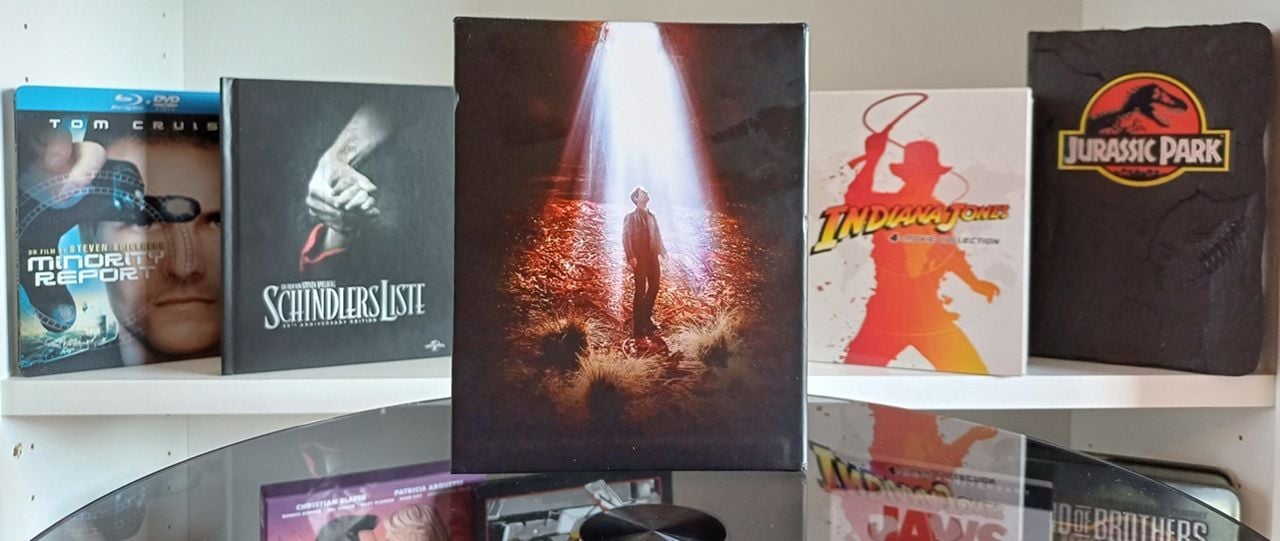 Eines der ikonischsten Motive aus dem Film ziert die Rückseite der Edition.