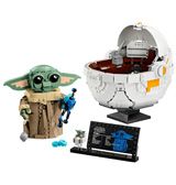 Grogu mit Repulsorwiege, Frosch & Keksen