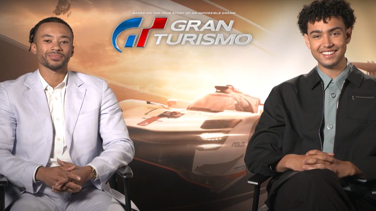 Jann Mardenborough und Archie Madekwe im FILMSTARTS-Interview