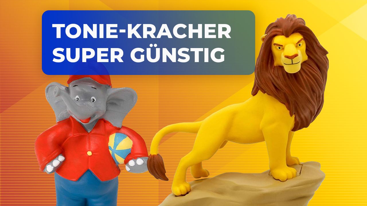 Eltern aufgepasst: Bei Amazon sind Toniebox und Figuren endlich erschwinglich – mit Disney, "Paw Patrol" & vielen mehr!