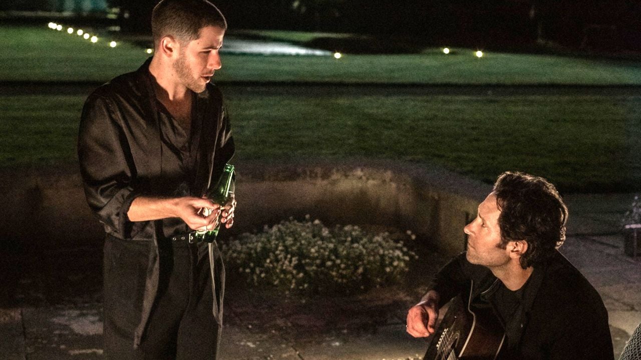 Rick Power (Paul Rudd) ist überrascht: Boygroup-Star Danny Wilson (Nick Jonas) versteht ja wirklich etwas von Musik!