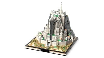 Von Minas Tirith inspirierte LEGO-Alternative