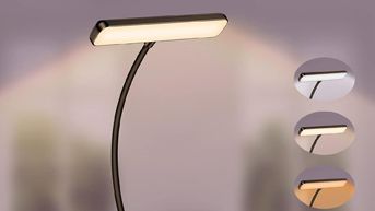 Leselampe mit Buchclip