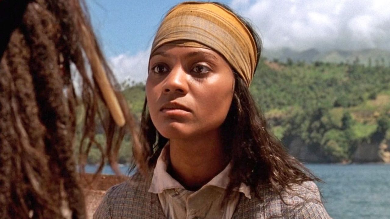 Zoe Saldana in „Fluch der Karibik“.