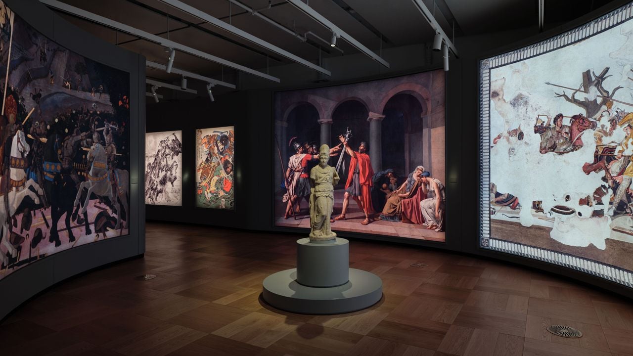 Die Ausstellung im Lucas Museum Of Narrative Art zeigt verschiendste Kunst.