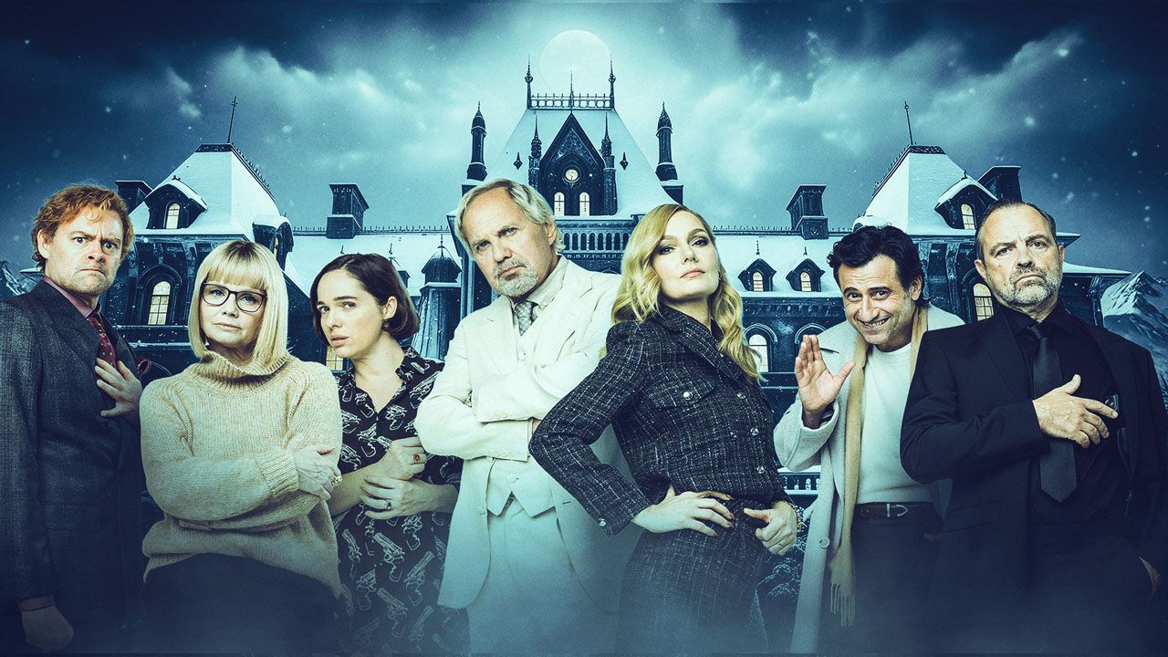 (v. li. n. re.): Max Giermann, Annette Frier, Verena Altenberge, Uwe Ochsenknecht, Martina Hill, Serkan Kaya und Juergen Maurer