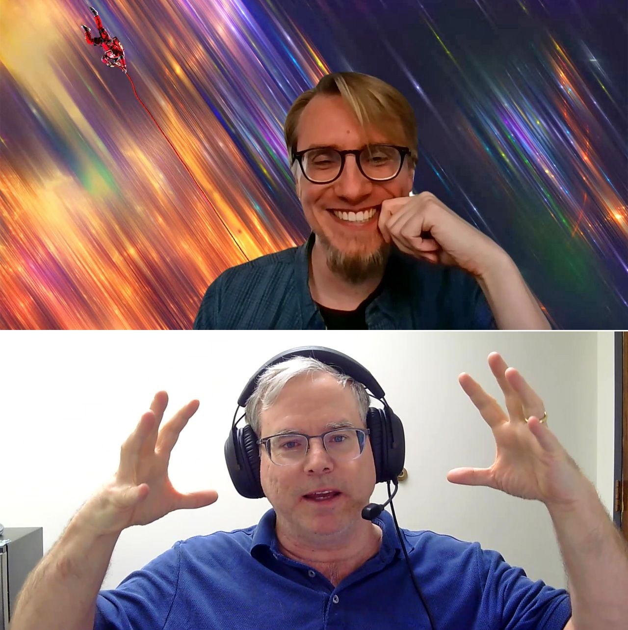 Andy Weir erklärt FILMSTARTS-Redakteur Markus Trutt die Welt.