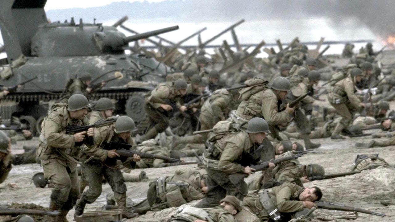 Steven Spielberg hat diese KriegsSequenz so realistisch gefilmt, dass