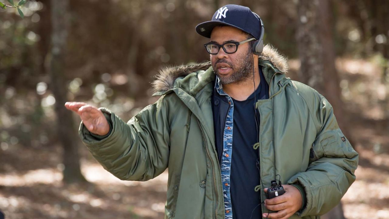 Jordan Peele bei den Dreharbeiten zu