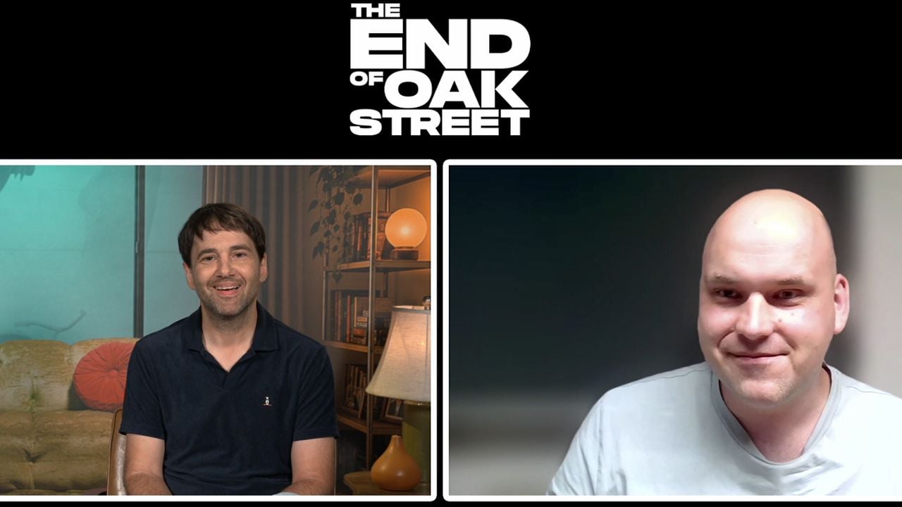 „The End Of Oak Street“-Regisseur David Robert Mitchell im Interview mit FILMSTARTS-Chefredakteur Christoph Petersen.  