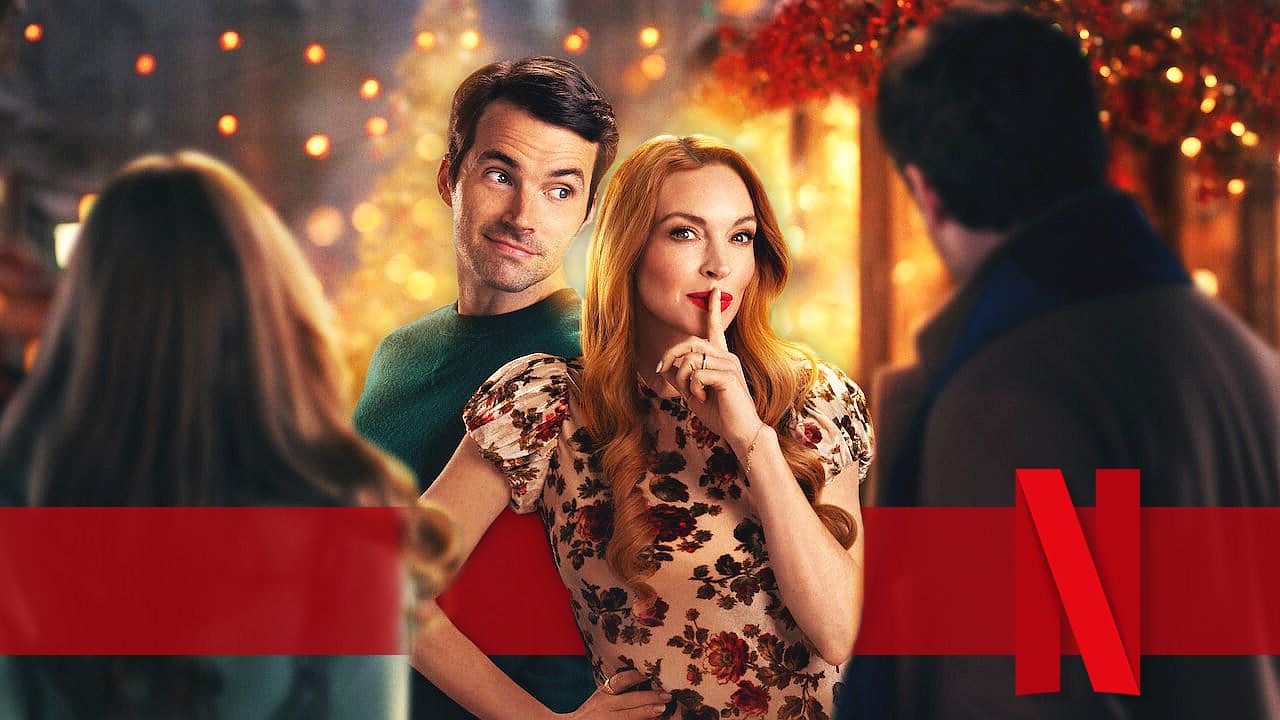 Lindsay Lohan ist high in der Kirche: Turbulenter Netflix-Trailer zur Weihnachts-RomCom "Our Little Secret"