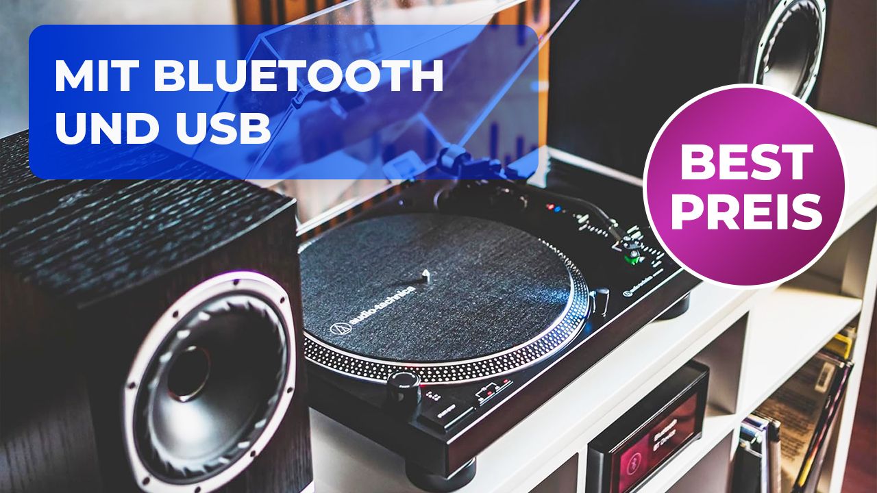 Vinyl ist besser als Spotify und CDs! Amazon haut einen modernen Plattenspieler für 113 Euro weniger raus