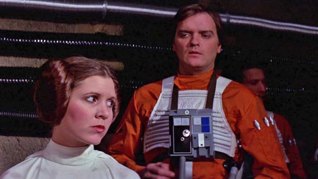 An der Seite von Carrie Fisher: Angus MacInnes in „Star Wars“