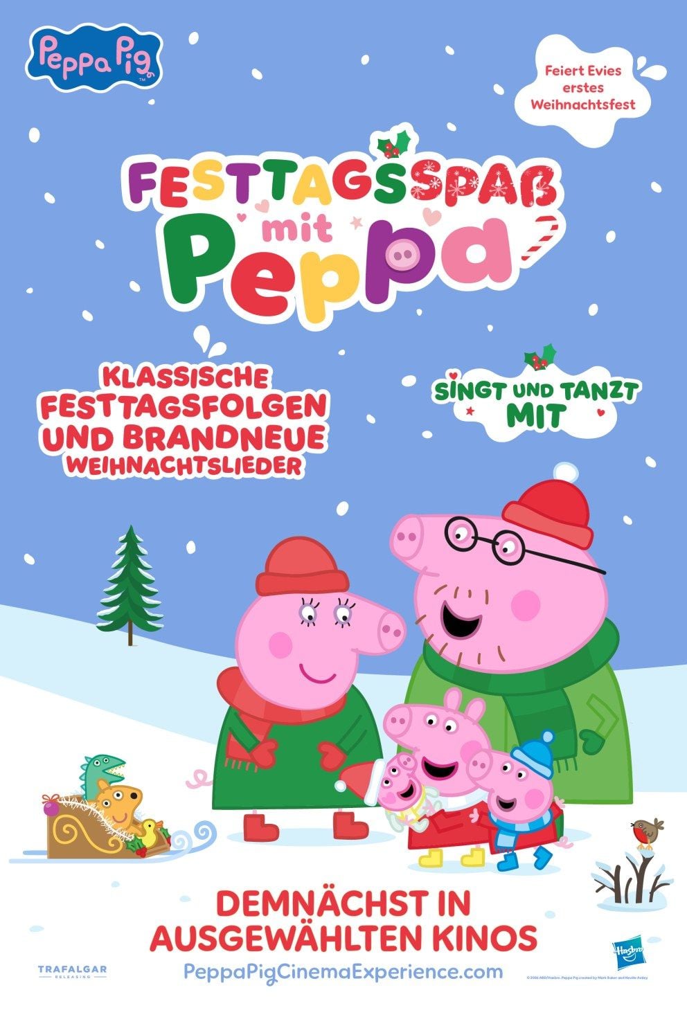 Filmplakat zu Festtagsspaß mit Peppa – Das Kinoerlebnis
