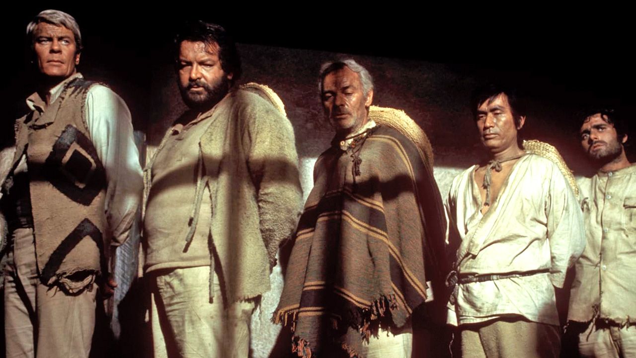 „Die fünf Gefürchteten“ in Reih und Glied.