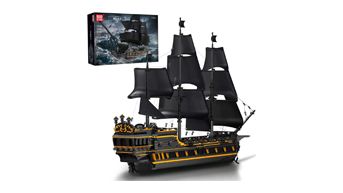 Beachtliches Piratenschiff Black Pearl