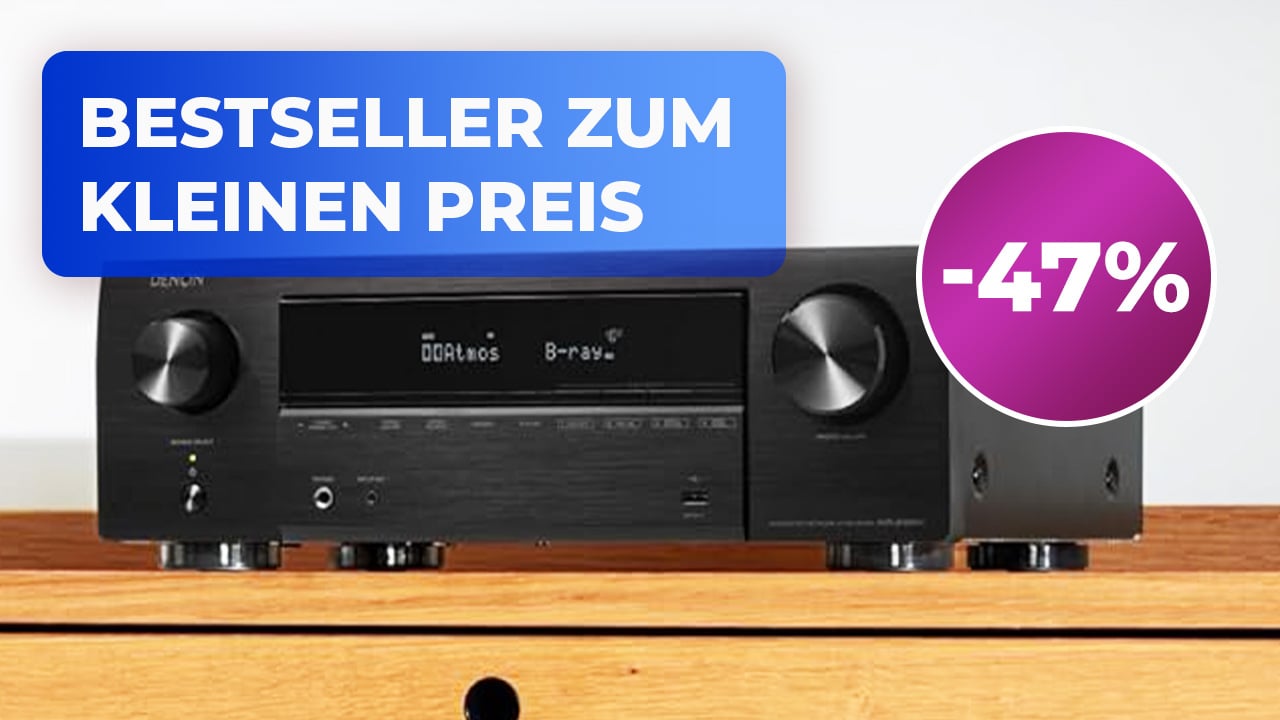 Denon X1800H: Der beste günstige AV-Receiver mit Dolby Atmos & DTS:X ist im Amazon Black Friday Angebot krass reduziert