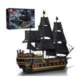 Beachtliches Piratenschiff Black Pearl