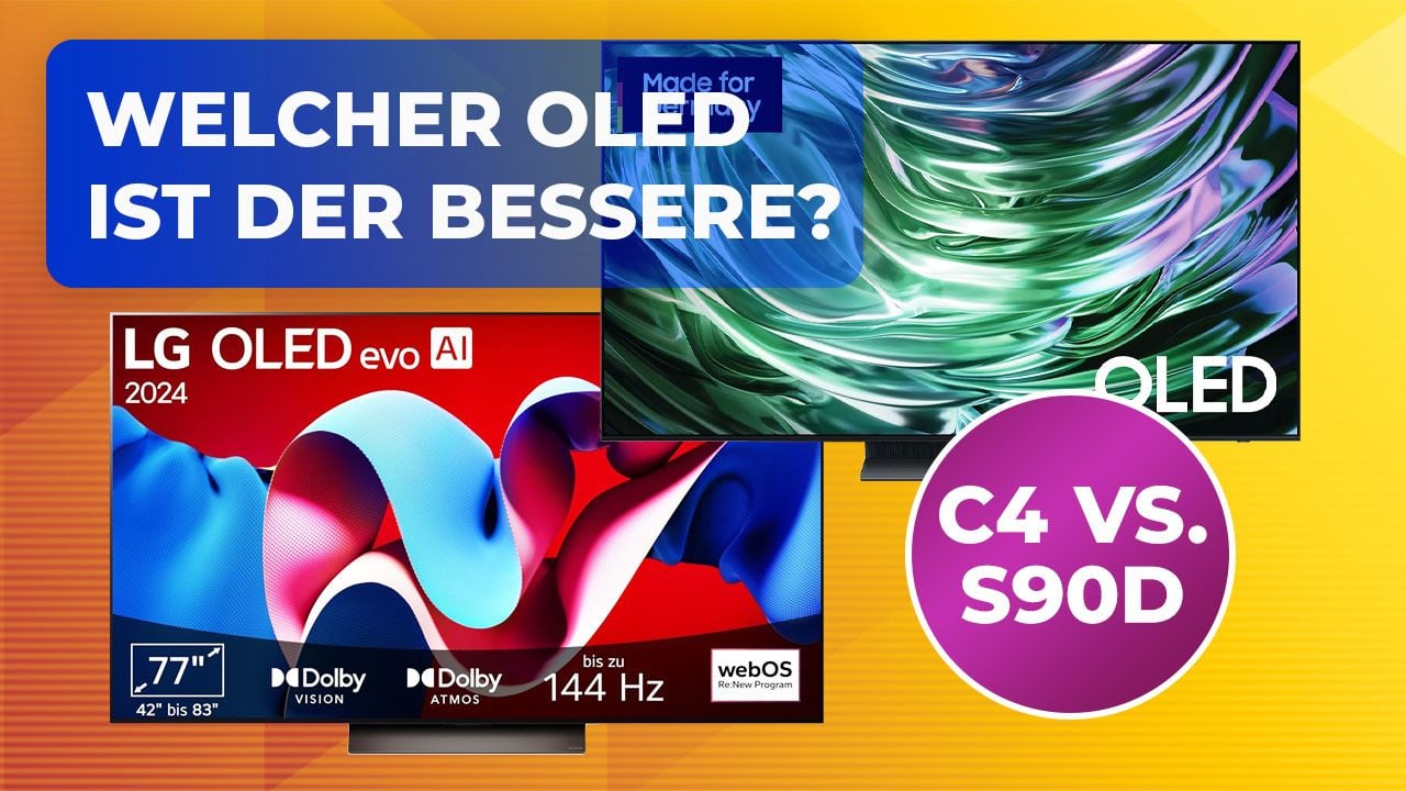 Damit hätten wir nicht gerechnet: Im Duell LG OLED C4 vs. Samsung S90D vernichtet ein 65 Zoll 4K-TV den Konkurrenten!