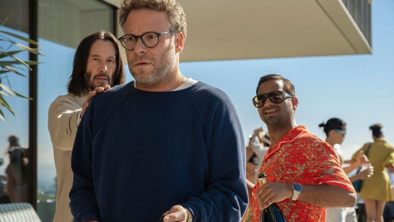 Der Alltag des Tech-Investors Jeff (Seth Rogen) besteht hauptsächlich aus ganz einfachen Zoom-Meetings – und langen Saunagängen.