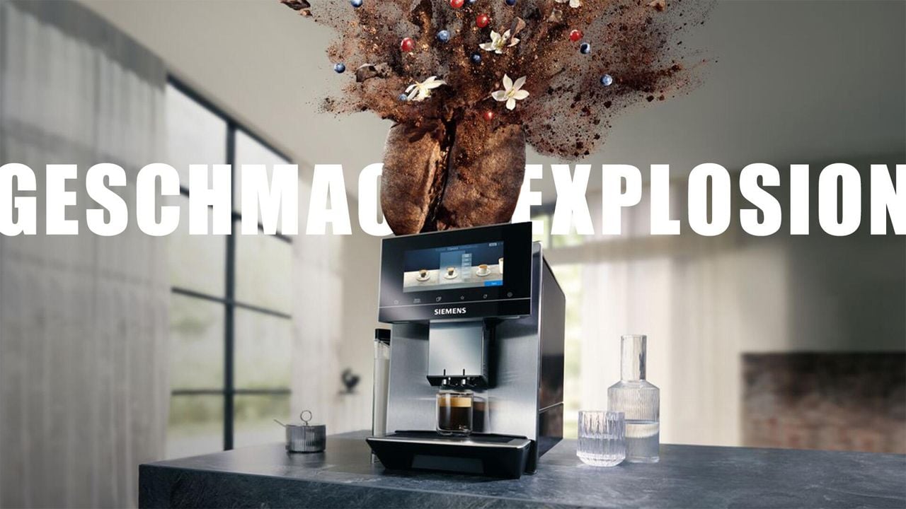 Wer Kaffee liebt, wird den Siemens EQ900 vergöttern. Er ist tatsächlich ein Unikat auf dem Markt. 