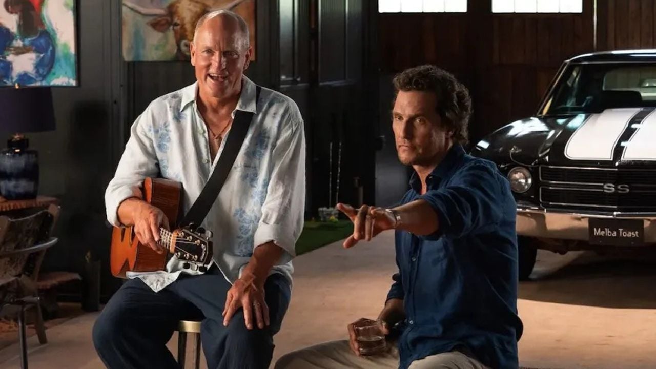 Woody Harrelson & Matthew McConaughey in 