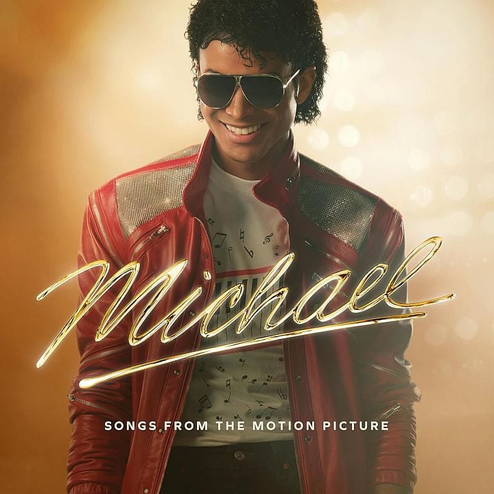 Jaafar Jackson auf dem Cover des Soundtrack-Albums zu 